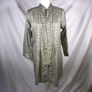 Rock, Flower, Paper Pleated Tunic